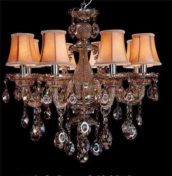 Latest Hanging Decoration Modern Crystal Cheap Candle Chandelier