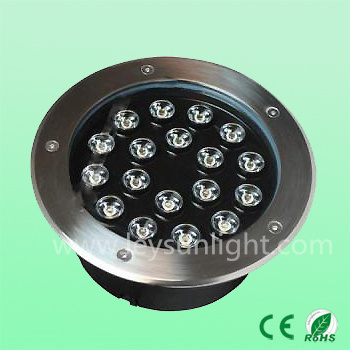 18W RGB LED Underground Paving Garden Light