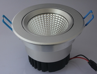 20W Bridgelux COB Chip Silver Housing LED Down Light