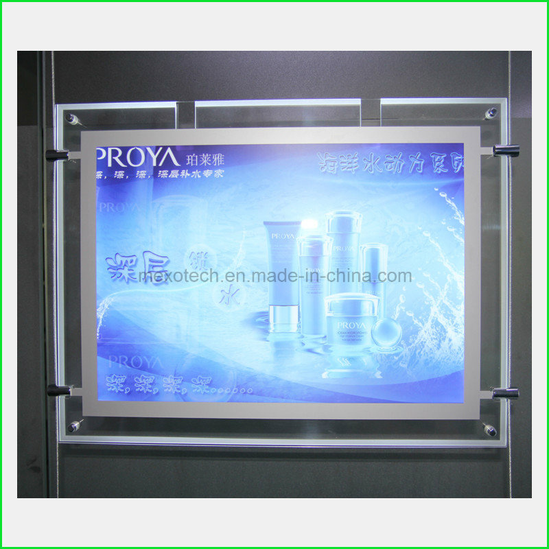 Crystal LED Light Box for Poster Display