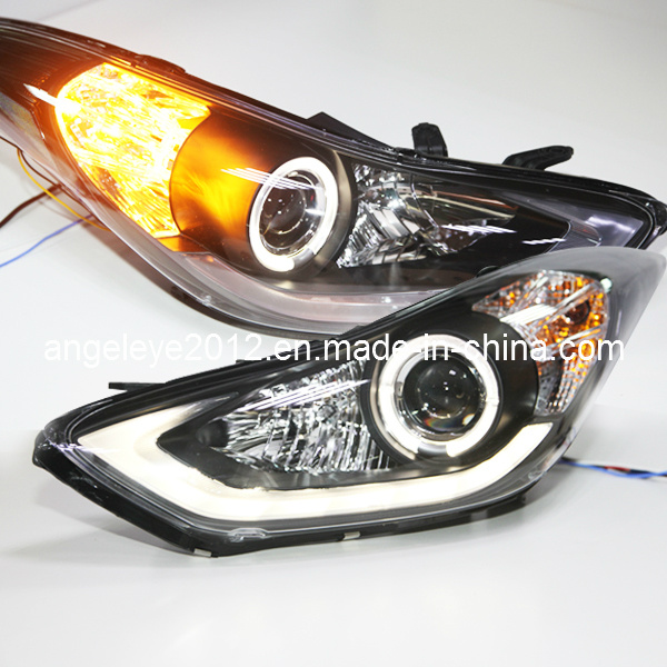 Elantra Angel Eyes LED Head Lights Sn