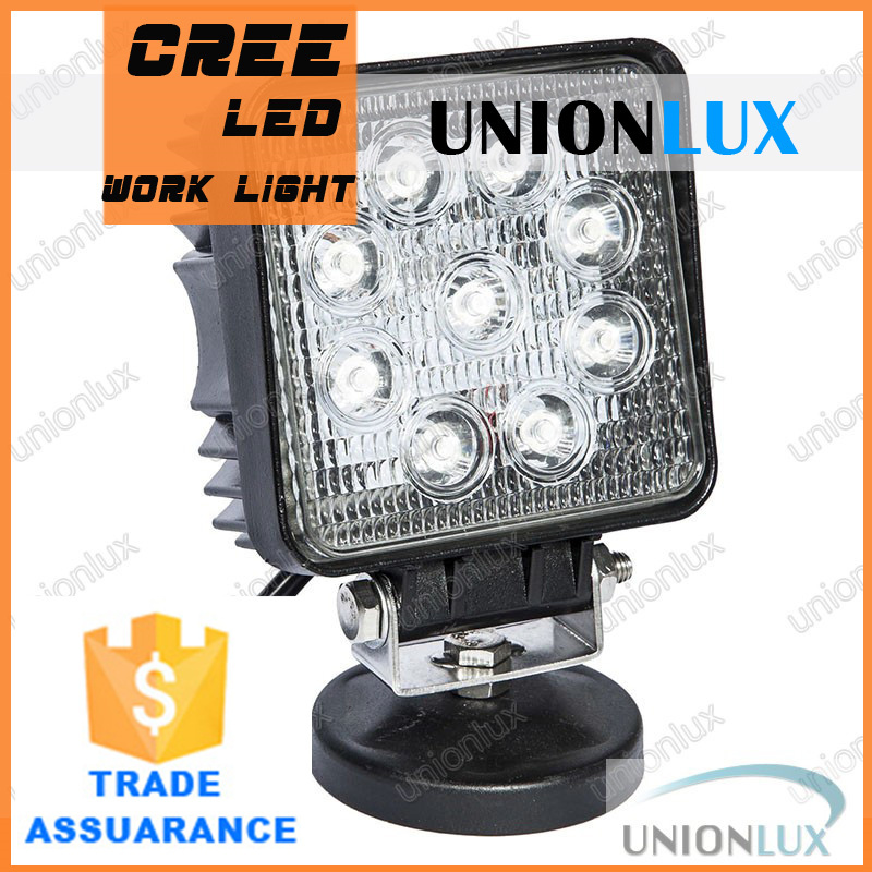 IP67 Spot/Flood Beam Auto LED Work 27W LED Work Light