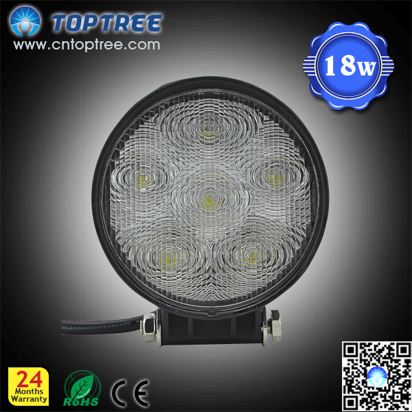 18W Round LED Work Light