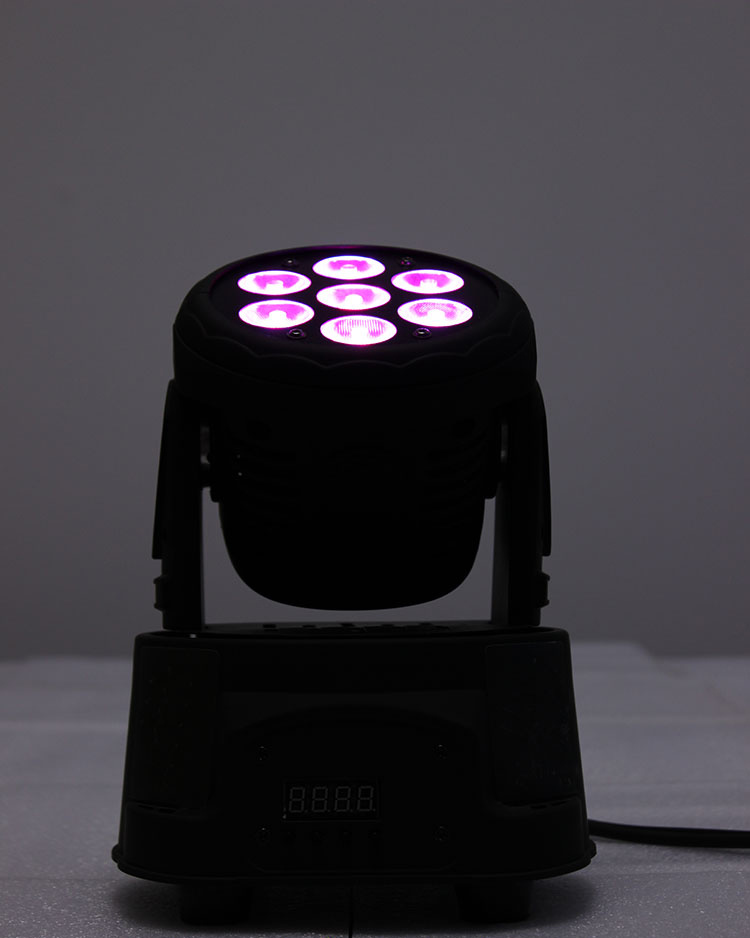 Mini Wash Beam 7PCS LED Moving Head Lights/Moving Head Light