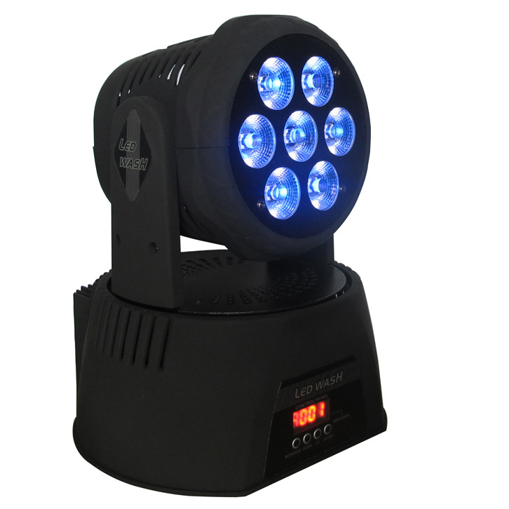 LED 7*18W Wash Moving Head Light