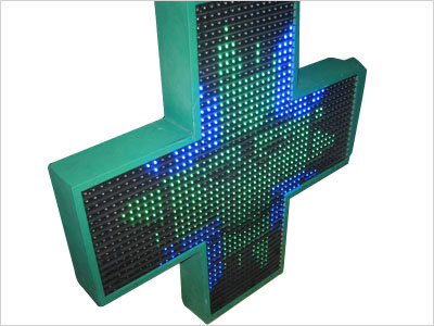 Cross LED Display (P16)