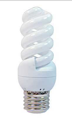 Tri-Color Spiral Energy Saving Light