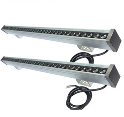 24V 24W RGB Rotating Color LED Wall Washer Light/ Linear Bar Light Outdoor with DMX Driver