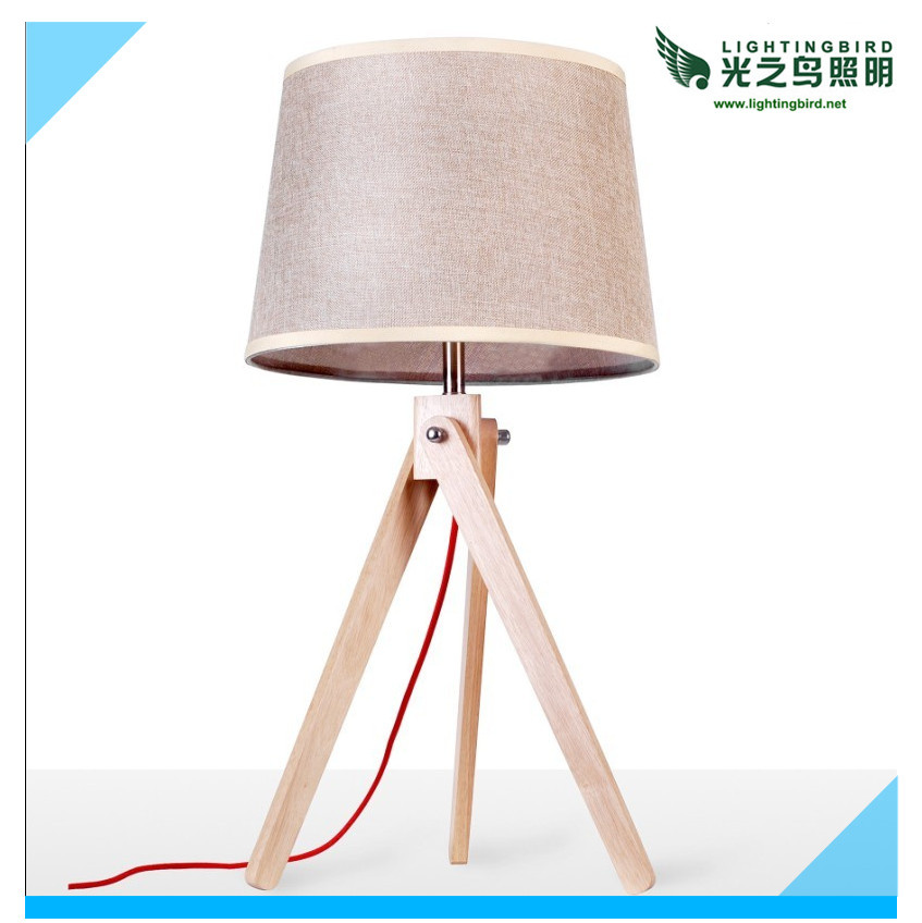 Lightingbird Reading Light Wood Table Lamp (LBMT-FL)