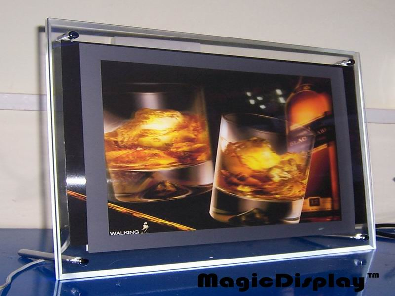 Crystal Frame Slim Light Box