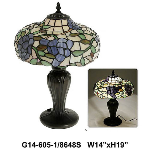 Tiffany Table Lamp (G14-605-1-8648S)