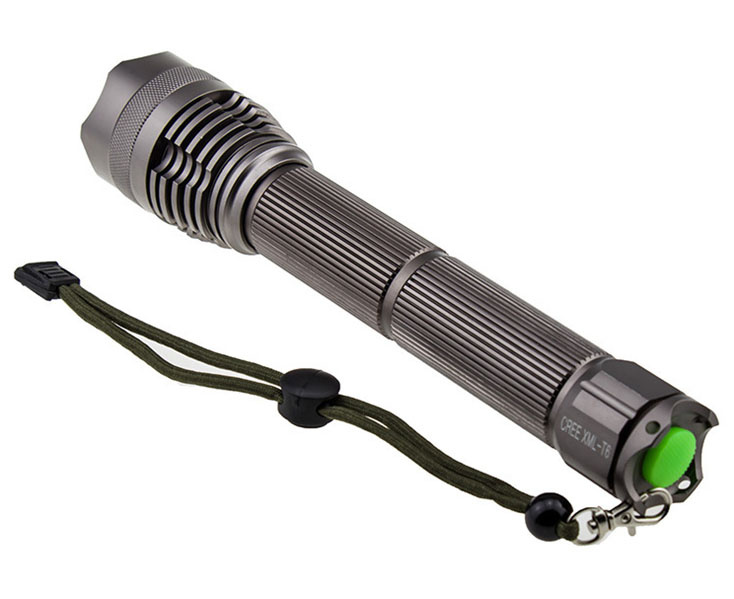 Wholesale Aluminum Alloy Strong Light Flashlight