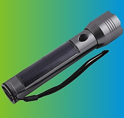 LED Solar Torch Flashlight (SZYL-ST-201)