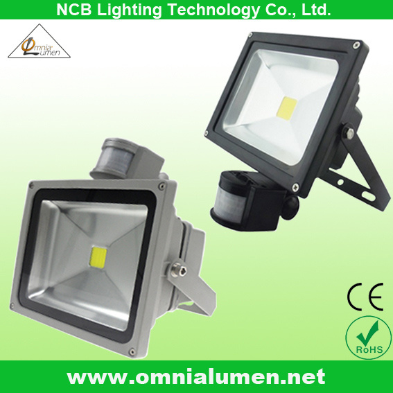 Motion Sensor Outdoor PIR LED Flood Light (F50W*-S)