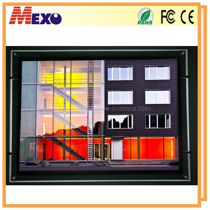 Window Display LED Backlit Ultra Thin Light Box (CSH01-A2L-06)
