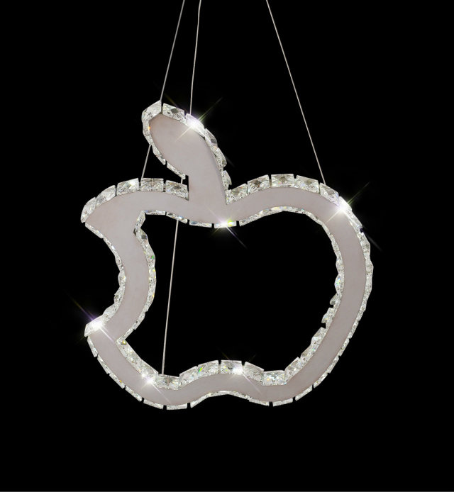 Apple Shade Modern Chandelier Crystal Lamp (EC914)
