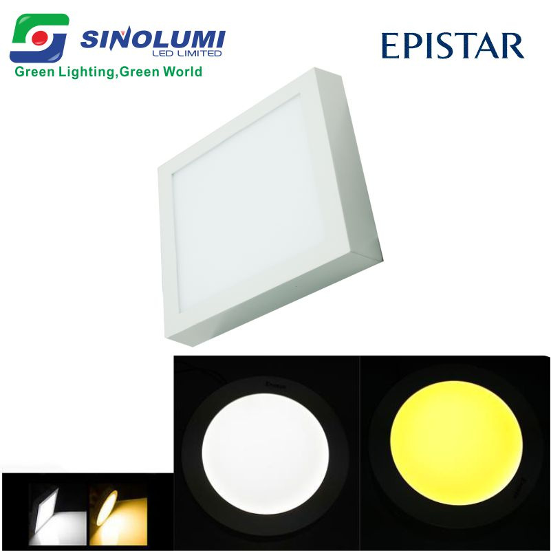 Square 240mm 21W Panel LED Ceiling Light