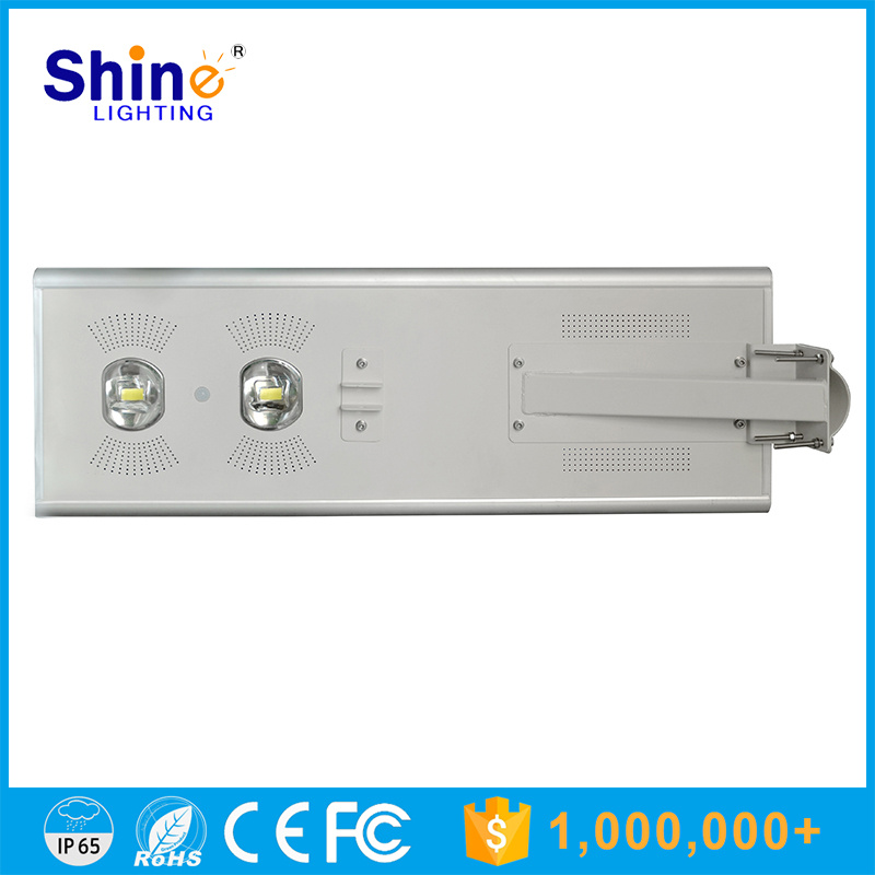 70W All in One LED Integrated Sensor Solar Street Light