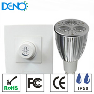 Dimmable GU10 LED Spotlight of 6W