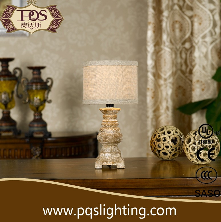 Antique White Small Table Lamp for Bedroom Night Light