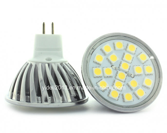 New AC/DC 12V MR16 5050 SMD 3W LED Light Bulb