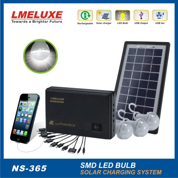 3W DC Rechargeable Emergency LED Solar Light