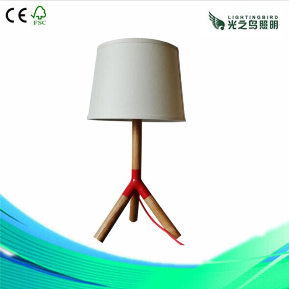 Lightingbird Creative Simple Hotel Wooden Table Lamp (LBMT-FZ)