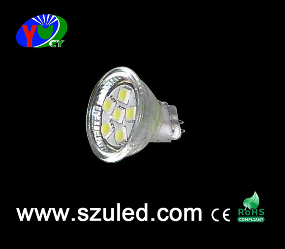 5050 SMD 1.5W DC12V MR11 Newest LED Cup