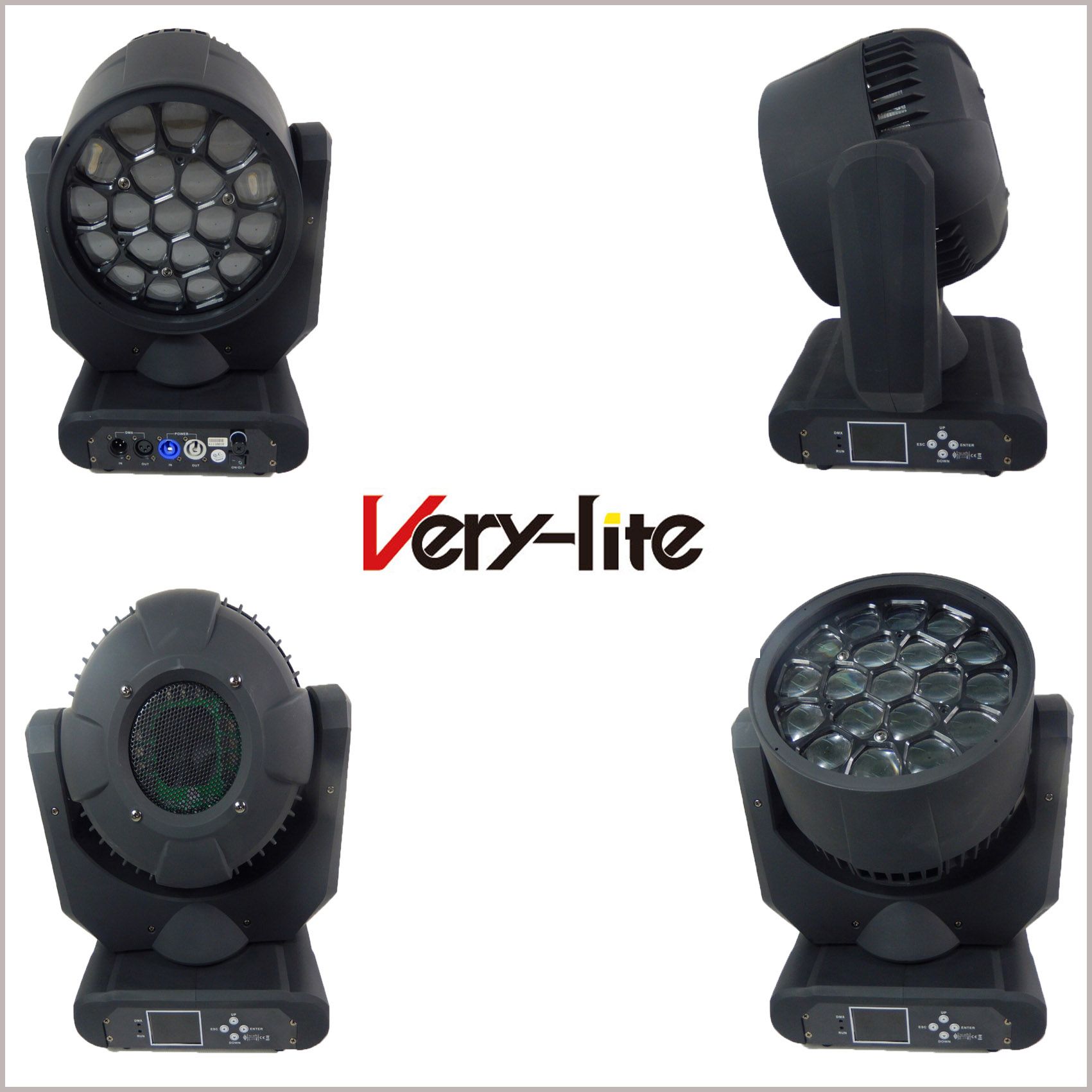 19 15W Bee Eyes LED Moving Head Light