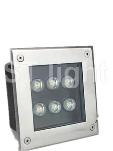 6W Brightness Outdoor Waterproof LED Underground Light