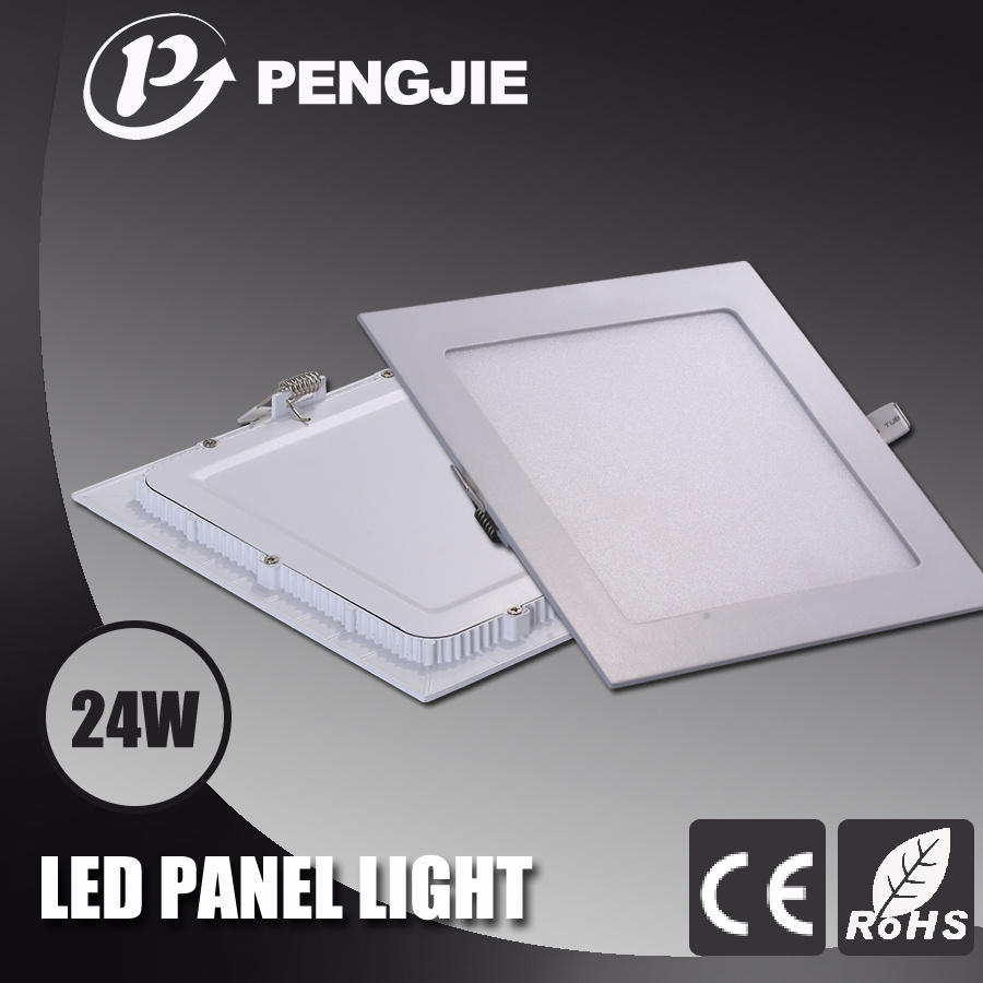 Die Casting Aluminum 24W Square LED Ceiling Light