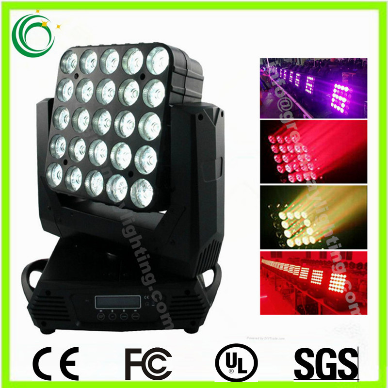 25*10W RGBW Matrix Moving Head LED Stage Light