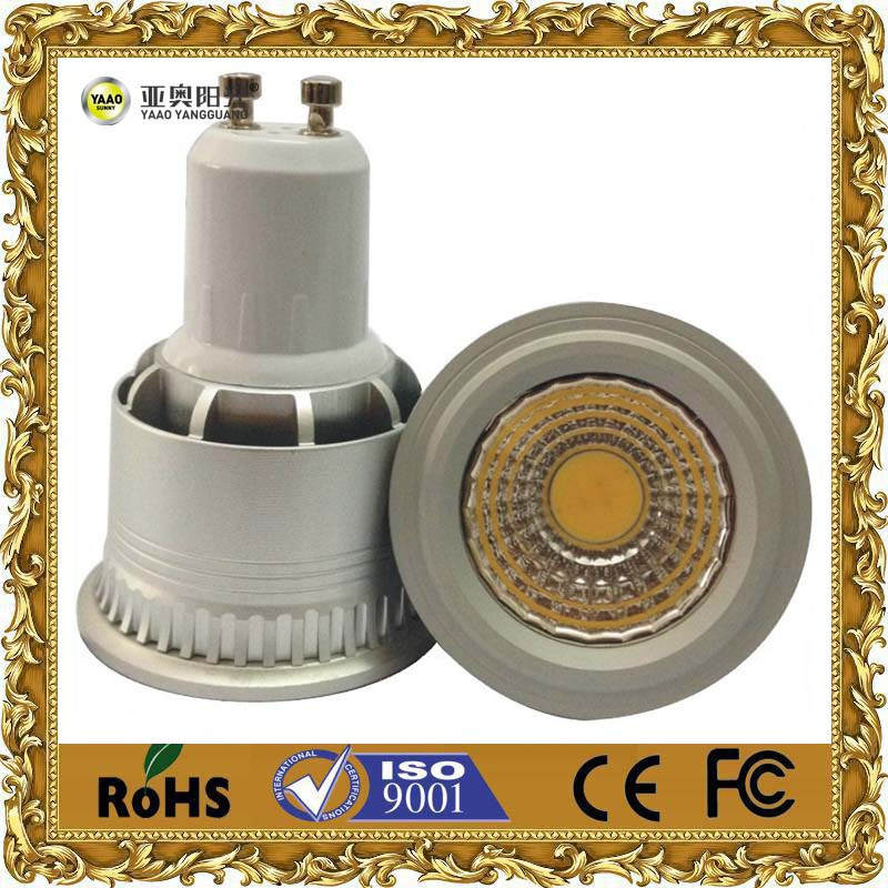 MR16 GU10 E27 LED COB Spotlight 5W