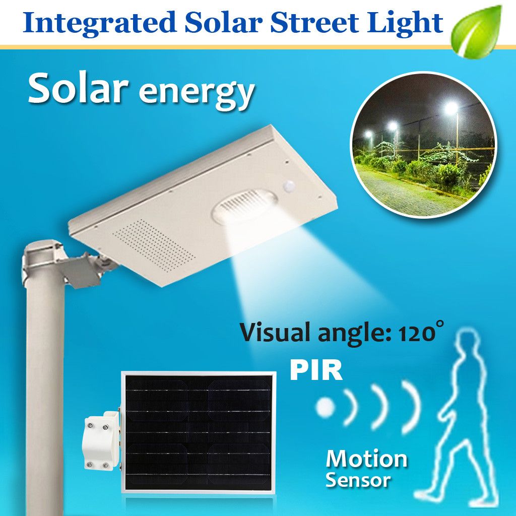 12W Garden/Street LED Solar Light for Oudoor Lighting