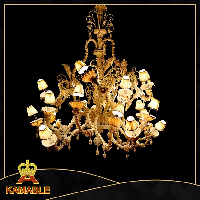 Top Quality Modern Glass Luxury Large Hotel Chandeliers (ka888)