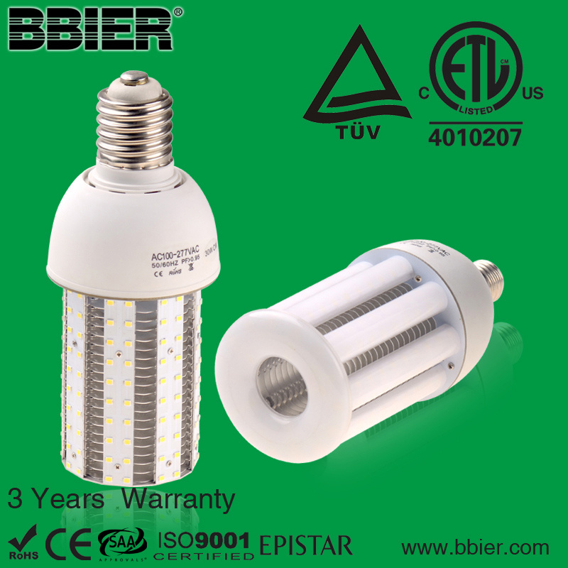 E27 30W LED Corn Light 4000kelvin for Canopy Lighting
