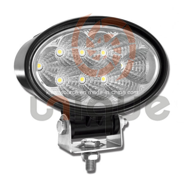 Waterproof Universal 24W LED Offroad Work Light with Spot/Flood/Combo Beam