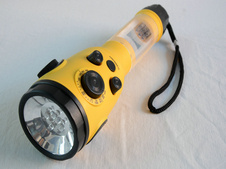 Crank LED Noaa Flashlight