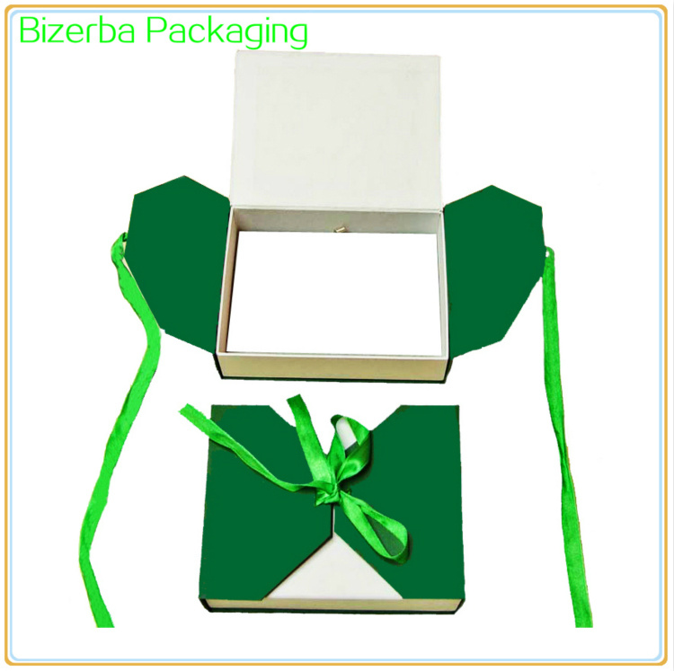 Paper Gift Box with Ribbon