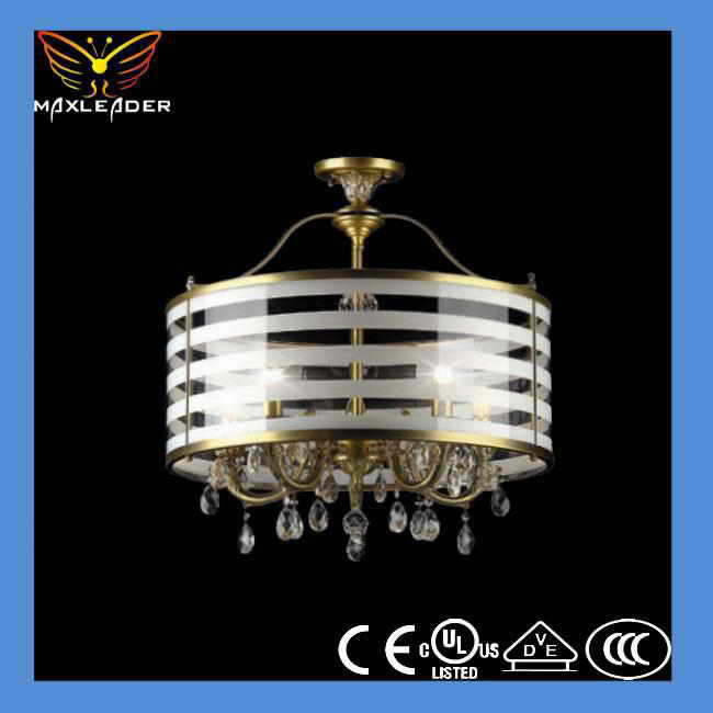 Hot sale modern glass lighting fixture and light Chandelier (MD90001)