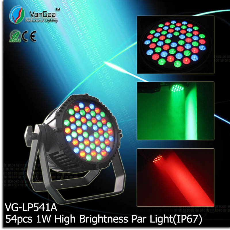 54PCS Waterproof PAR/54PCS LEDs RGB Outdoor PAR Light (VG-LP541A)