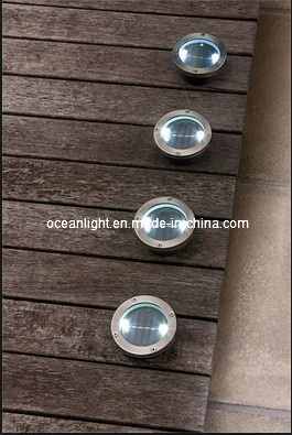 Outdoor Solar LED Wall Light for Step, Lawn, Ground