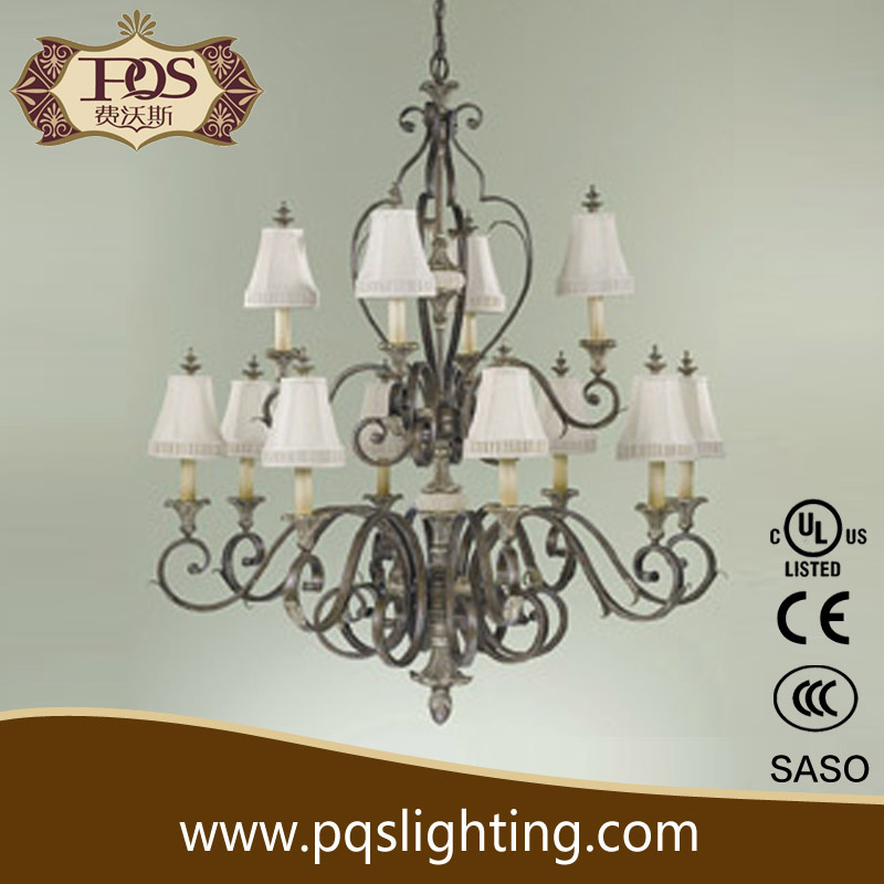 Double-Deck Design Antique Indian Chandelier