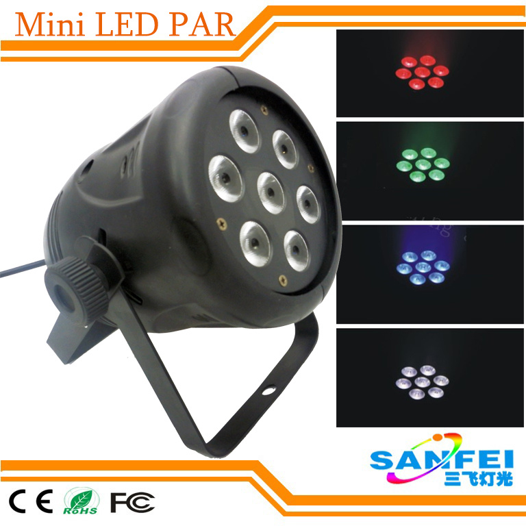 7X10W Mini 4in1 LED DJ PAR (SF-309A)