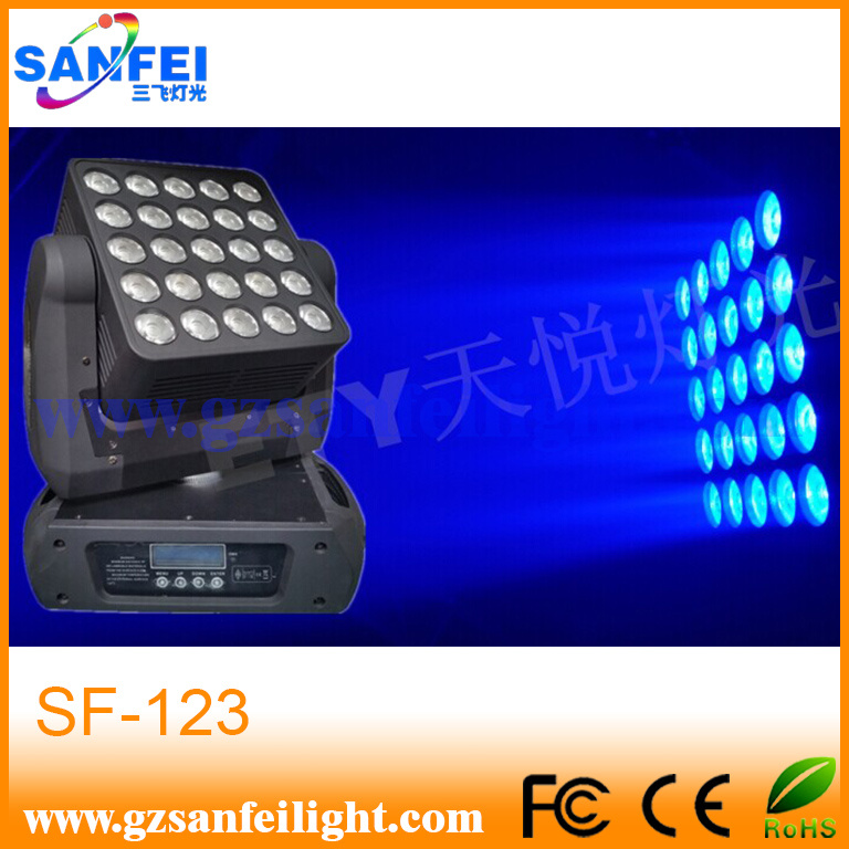 Stage Light 25PCS 10W Matrix LED Moving Head Light