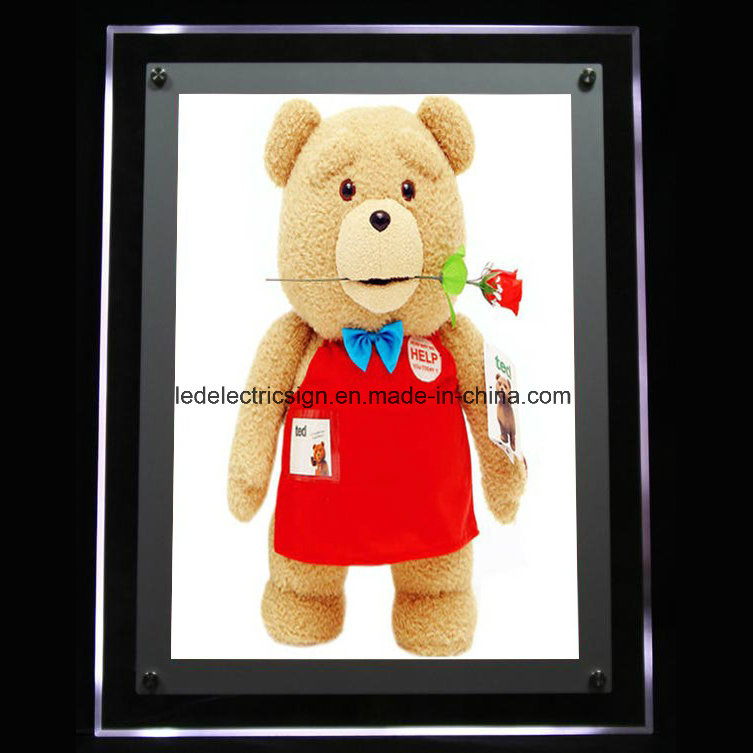 Teddy Bear Advertising LED Crystal Light Box