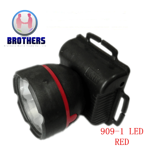 Plastic 3AA LED Headlamp (909-1)