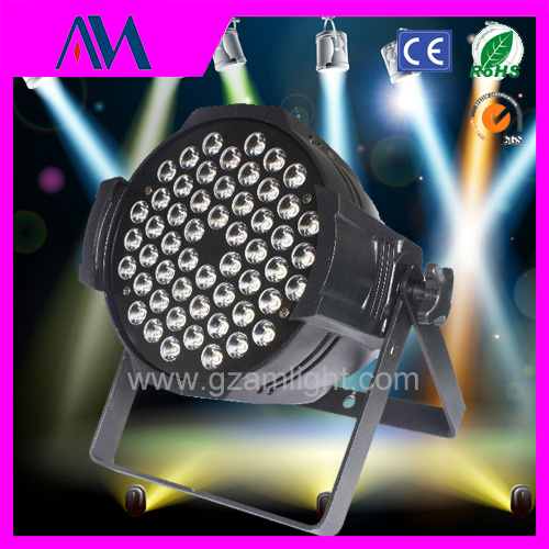 54PCS 3W RGBW Color LED PAR Cans