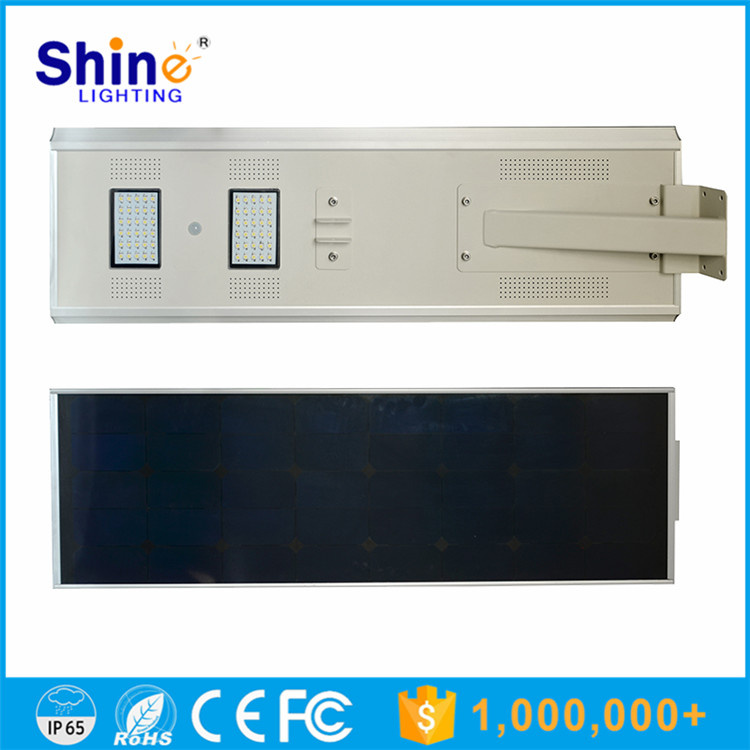 60W Motion Sensor Integrated All in One Solar LED Street Light