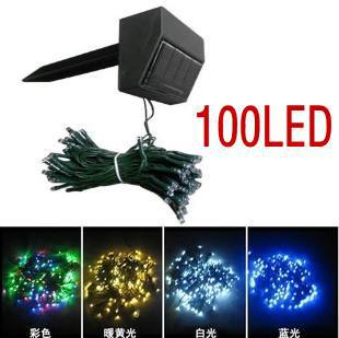 Solar LED Christmas String Lights